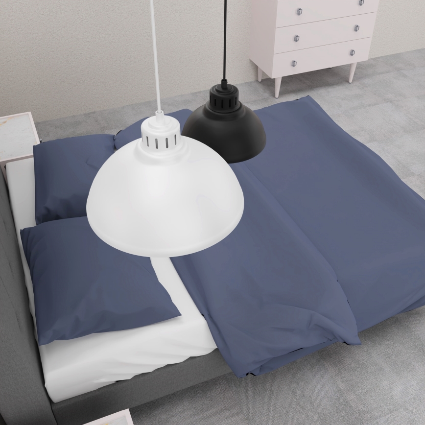 Hanglamp aan een koord SVEN 1xE27/15W/230V wit