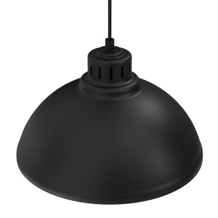 Hanglamp aan een koord SVEN 1xE27/15W/230V zwart/goud