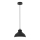 Hanglamp aan een koord SVEN 1xE27/15W/230V zwart