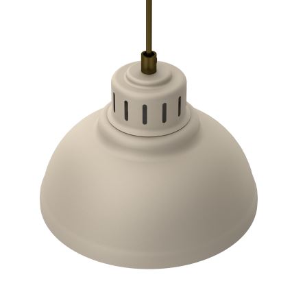 Hanglamp aan een koord SVEN 3xE27/15W/230V beige