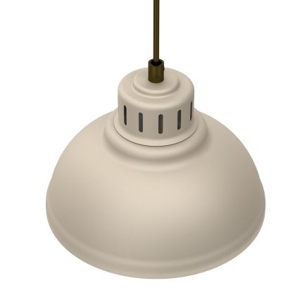 Hanglamp aan een koord SVEN 4xE27/15W/230V beige