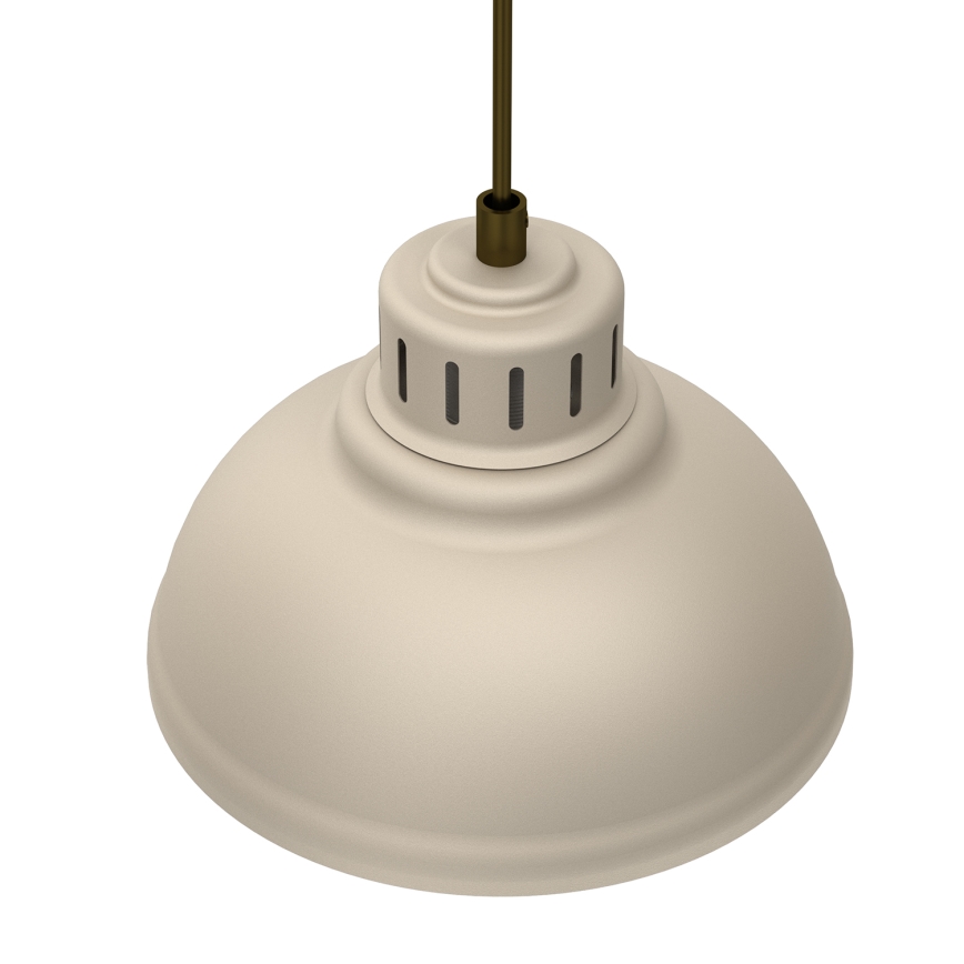 Hanglamp aan een koord SVEN 4xE27/15W/230V beige