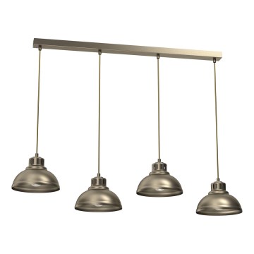 Hanglamp aan een koord SVEN 4xE27/15W/230V messing