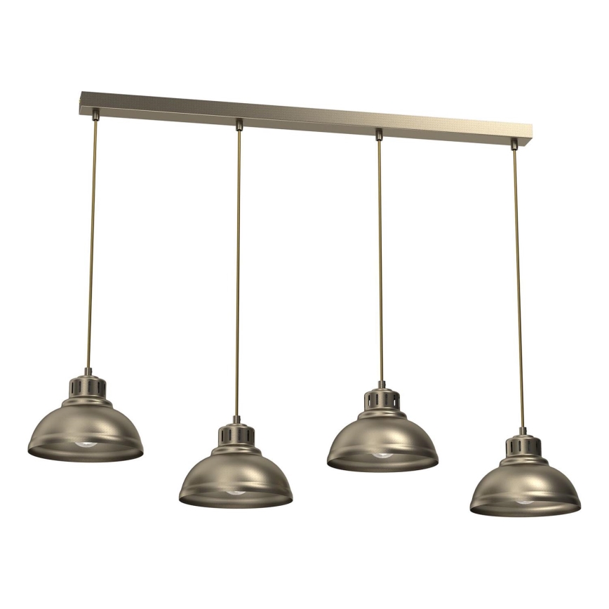 Hanglamp aan een koord SVEN 4xE27/15W/230V messing