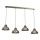 Hanglamp aan een koord SVEN 4xE27/15W/230V messing