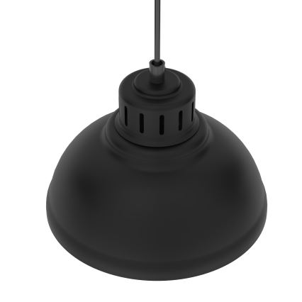 Hanglamp aan een koord SVEN 4xE27/15W/230V zwart