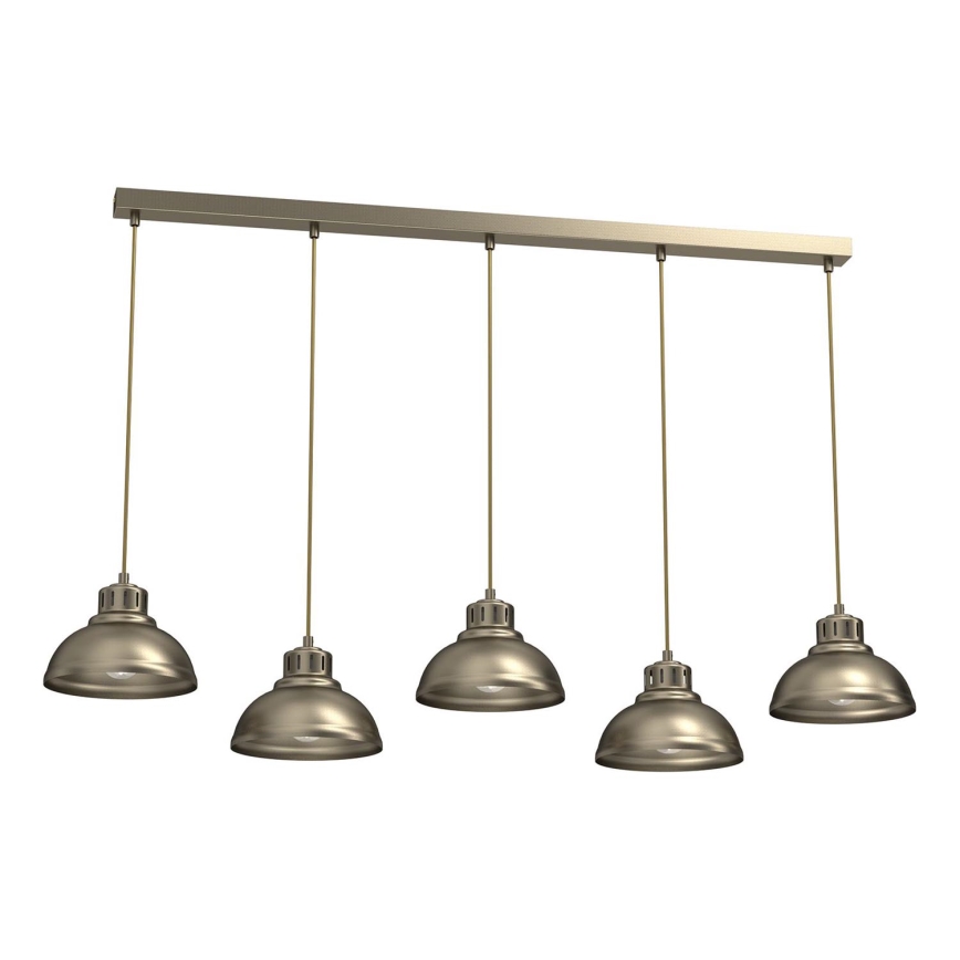 Hanglamp aan een koord SVEN 5xE27/15W/230V messing