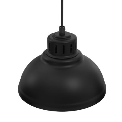 Hanglamp aan een koord SVEN 5xE27/15W/230V zwart/goud