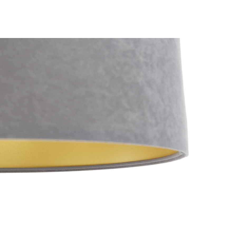 Hanglamp aan een koord SWING 1xE27/60W/230V grijs/wit/goud