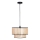 Hanglamp aan een koord TAKARA 1xE27/20W/230V diameter 40 cm beige
