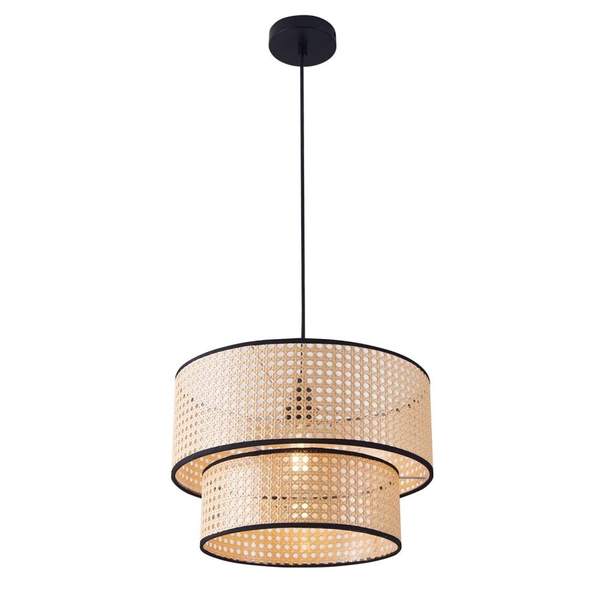 Hanglamp aan een koord TAKARA 1xE27/20W/230V diameter 40 cm beige