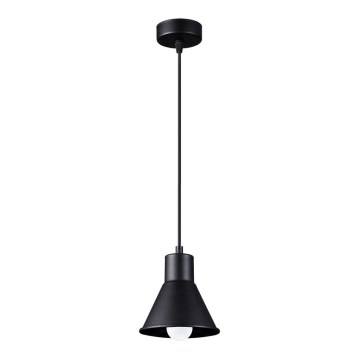 Hanglamp aan een koord TALEJA 1xE27/60W/230V zwart