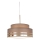 Hanglamp aan een koord TAMI 1xE27/60W/230V bruin/goud