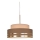 Hanglamp aan een koord TAMI 1xE27/60W/230V diameter 40 cm beige/bruin/goud