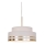Hanglamp aan een koord TAMI 1xE27/60W/230V diameter 40 cm crème/goud