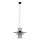 Hanglamp aan een koord TAREK 1xE27/40W/230V zwart