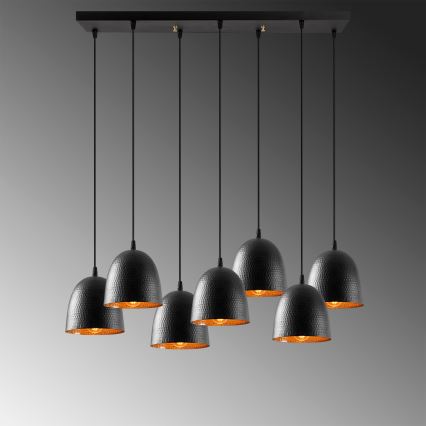 Hanglamp aan een koord TATTOO 7xE27/40W/230V