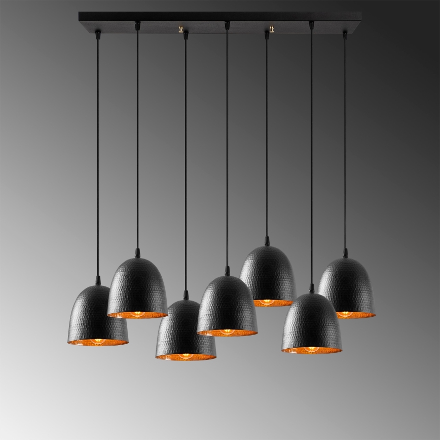 Hanglamp aan een koord TATTOO 7xE27/40W/230V