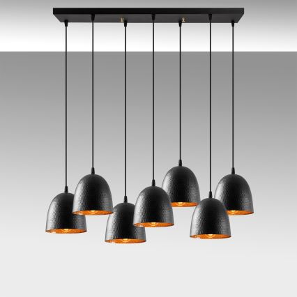 Hanglamp aan een koord TATTOO 7xE27/40W/230V