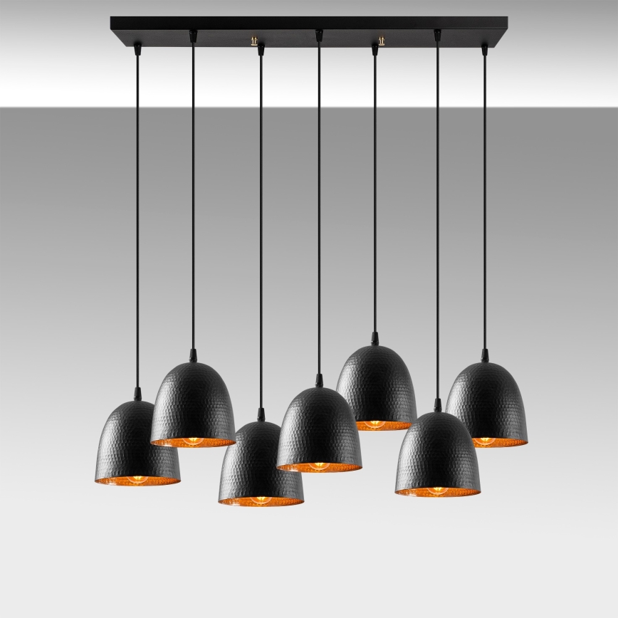 Hanglamp aan een koord TATTOO 7xE27/40W/230V