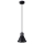 Hanglamp aan een koord TAZILA 1xES111/60W/230V zwart