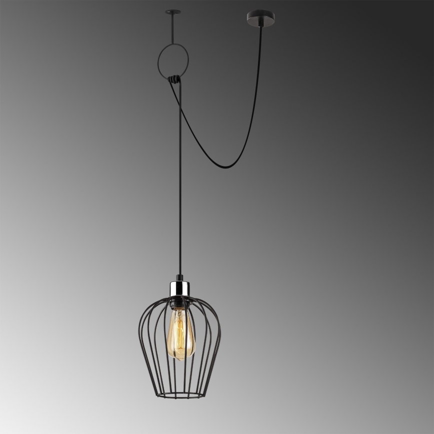 Hanglamp aan een koord TEL 1xE27/40W/230V