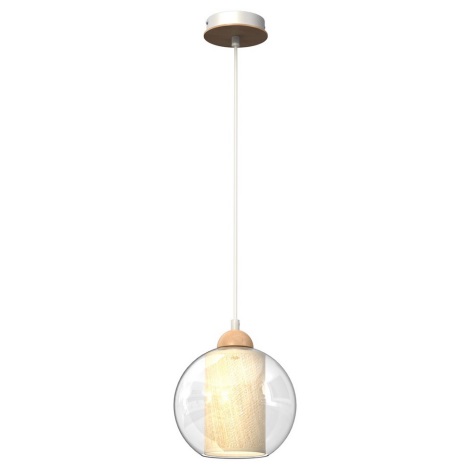 Hanglamp aan een koord TELA 1xE27/60W/230V d. 20 cm