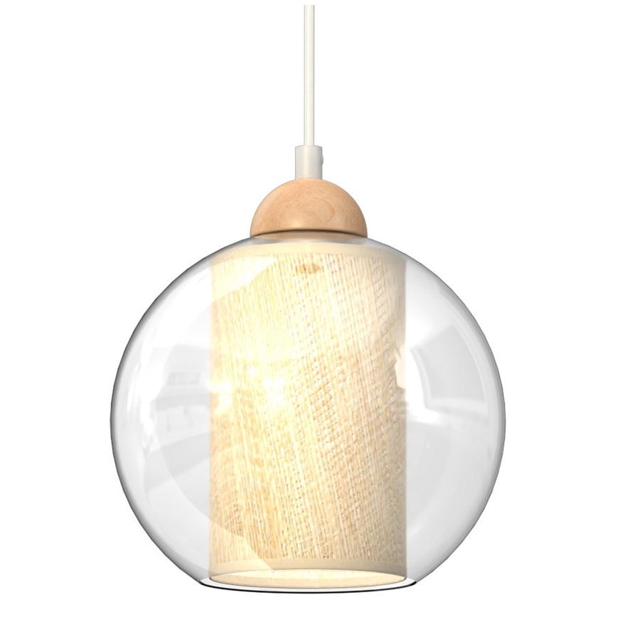 Hanglamp aan een koord TELA 1xE27/60W/230V d. 20 cm
