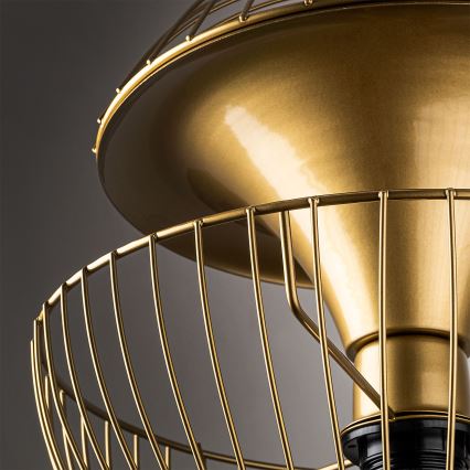 Hanglamp aan een koord TELMANDER 1xE27/40W/230V goud