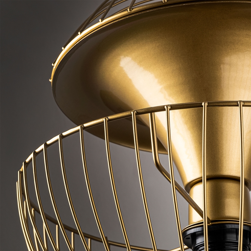 Hanglamp aan een koord TELMANDER 1xE27/40W/230V goud
