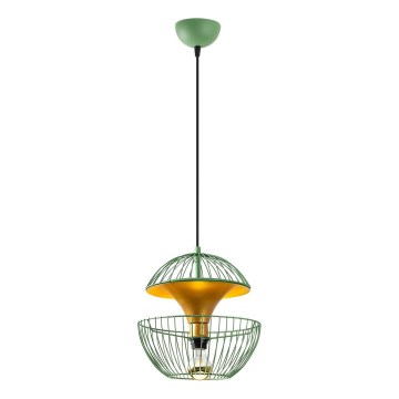 Hanglamp aan een koord TELMANDER 1xE27/40W/230V groen
