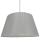 Hanglamp aan een koord TIZIANO 1xE27/60W/230V grijs