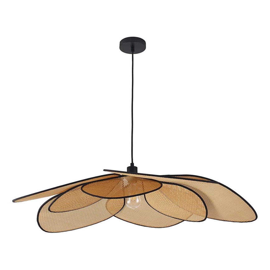 Hanglamp aan een koord TOBAGO 1xE27/20W/230V diameter 100 cm beige