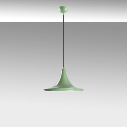 Hanglamp aan een koord TOM 1xE27/40W/230V groen
