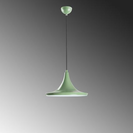 Hanglamp aan een koord TOM 1xE27/40W/230V groen