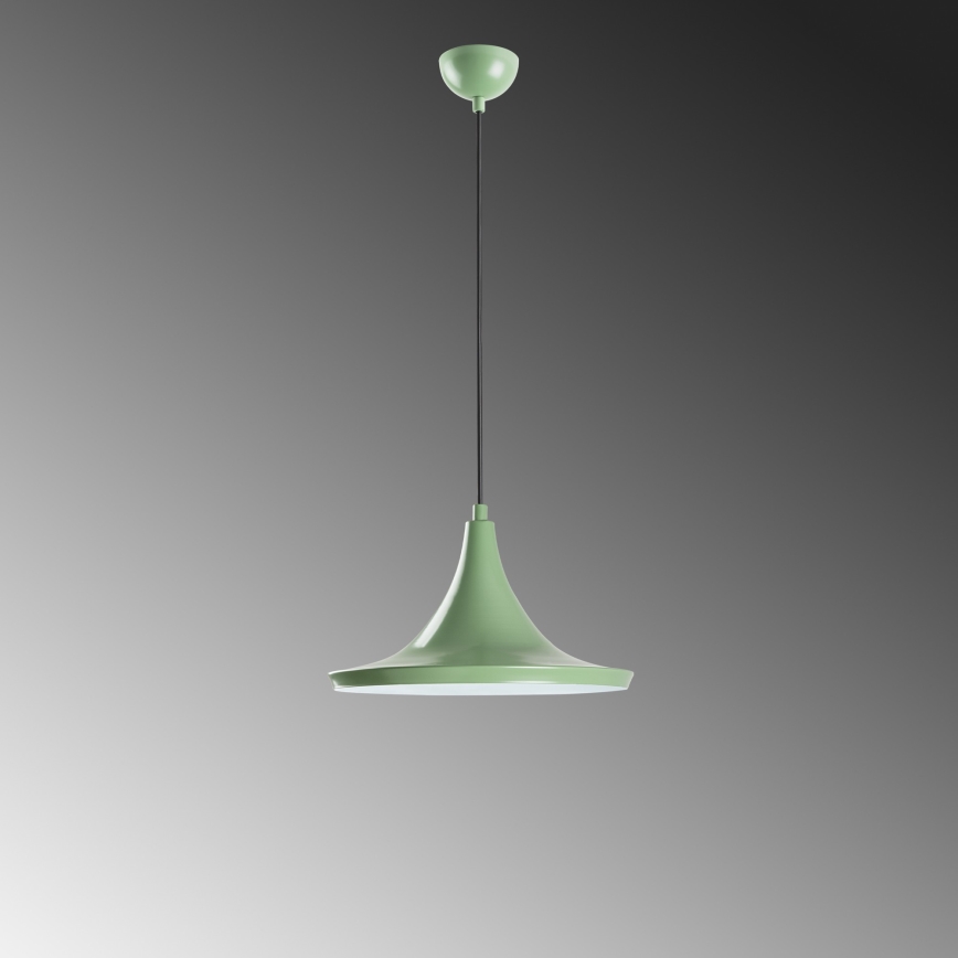 Hanglamp aan een koord TOM 1xE27/40W/230V groen
