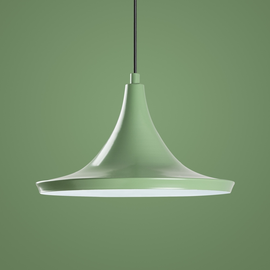 Hanglamp aan een koord TOM 1xE27/40W/230V groen