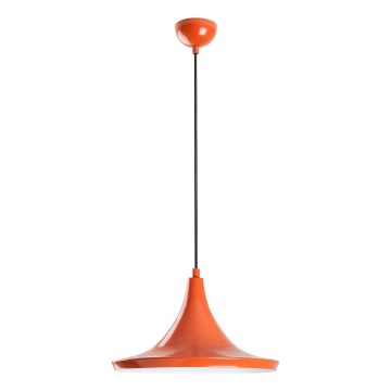 Hanglamp aan een koord TOM 1xE27/40W/230V oranje