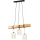 Hanglamp aan een koord TRENO 3xE27/25W/230V grenen