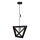 Hanglamp aan een koord TRIGONON 1xE27/60W/230V beuken