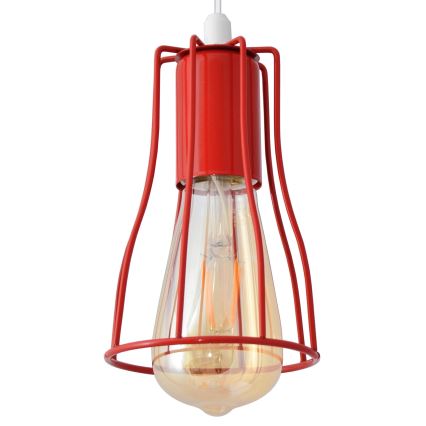 Hanglamp aan een koord TUBE 5xE27/20W/230V spin