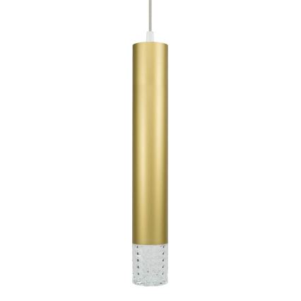 Hanglamp aan een koord TUBI 1xGU10/8W/230V goud