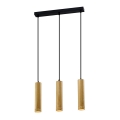 Hanglamp aan een koord TUBO 3xGU10/25W/230V