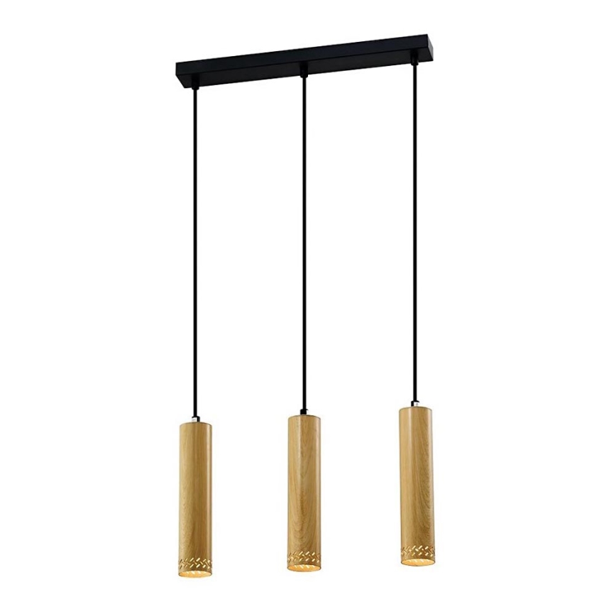 Hanglamp aan een koord TUBO 3xGU10/25W/230V