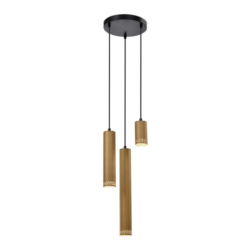 Hanglamp aan een koord TUBO 3xGU10/25W/230V