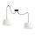 Hanglamp aan een koord TUZ 2xE27/60W/230V spin