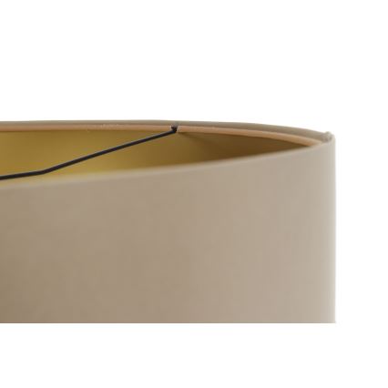 Hanglamp aan een koord TWIST 1xE27/60W/230V beige/goud