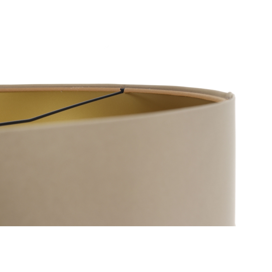 Hanglamp aan een koord TWIST 1xE27/60W/230V beige/goud