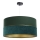 Hanglamp aan een koord TWIST 1xE27/60W/230V groen/goud