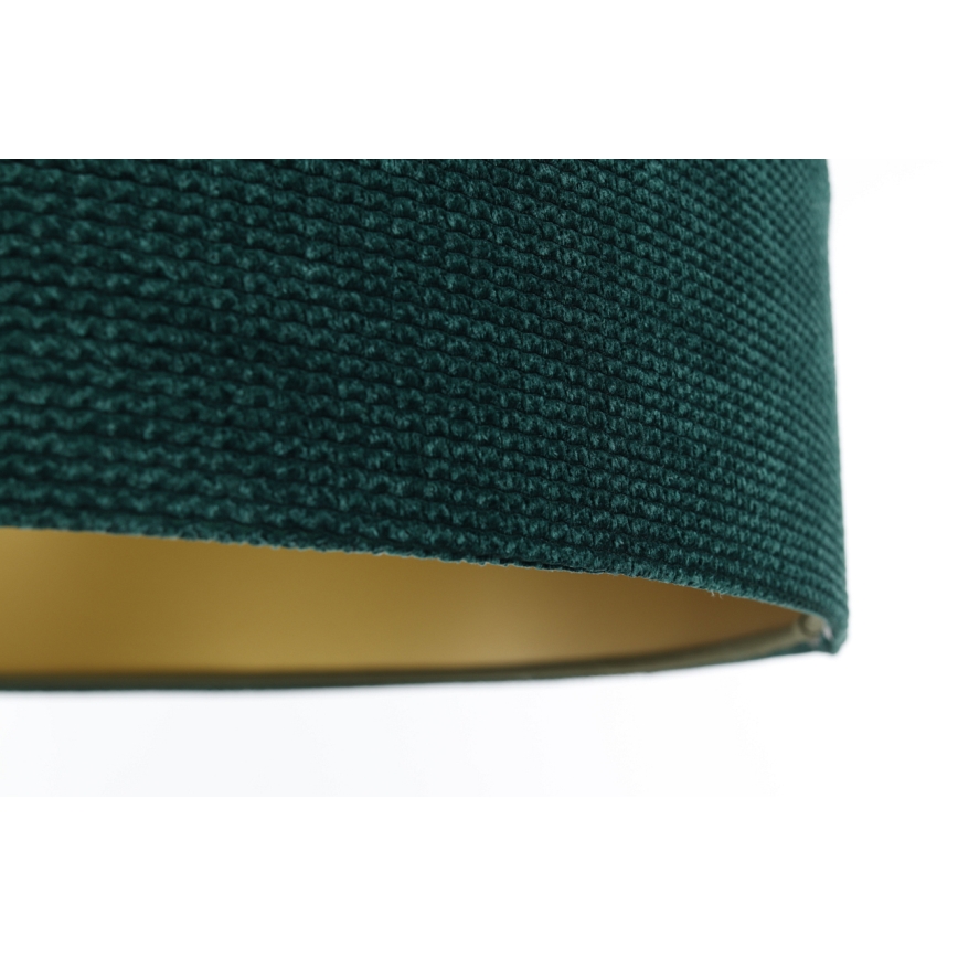 Hanglamp aan een koord TWIST 1xE27/60W/230V groen/goud
